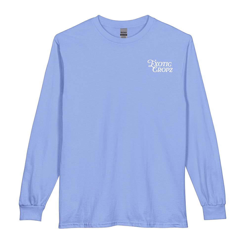 Exotic Cropz Cotton Long Sleeve Tee