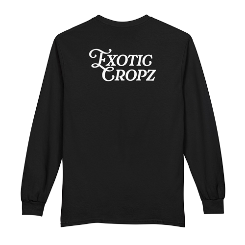 Exotic Cropz Cotton Long Sleeve Tee