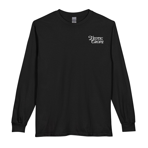 Exotic Cropz Cotton Long Sleeve Tee