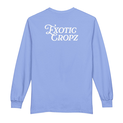 Exotic Cropz Cotton Long Sleeve Tee