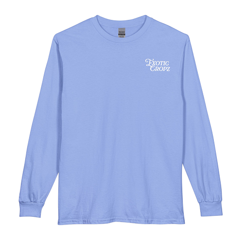 Exotic Cropz Cotton Long Sleeve Tee