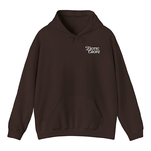 Exotic Cropz Pocket Logo Hoodie