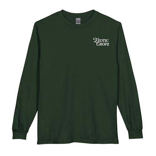 Exotic Cropz Cotton Long Sleeve Tee