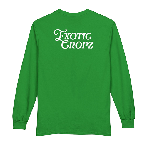 Exotic Cropz Cotton Long Sleeve Tee