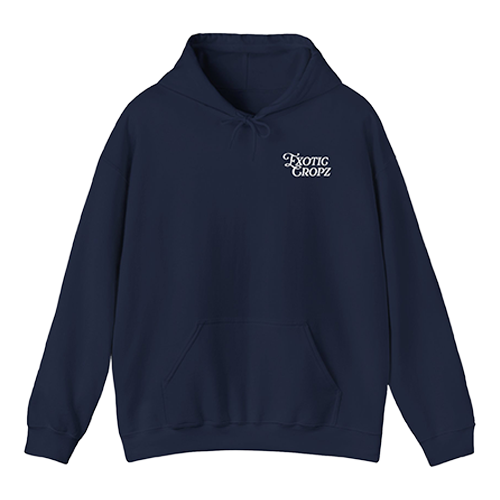 Exotic Cropz Pocket Logo Hoodie