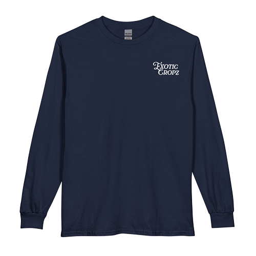 Exotic Cropz Cotton Long Sleeve Tee