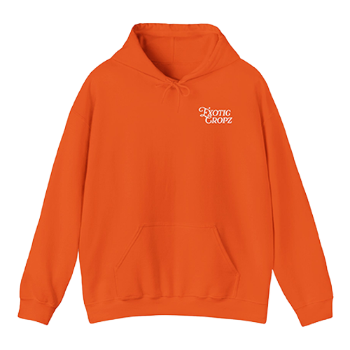 Exotic Cropz Pocket Logo Hoodie