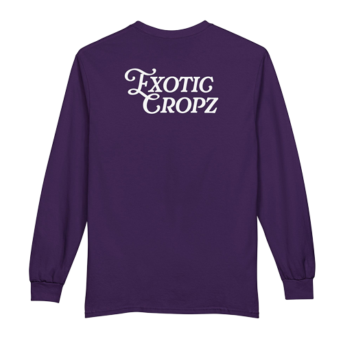 Exotic Cropz Cotton Long Sleeve Tee