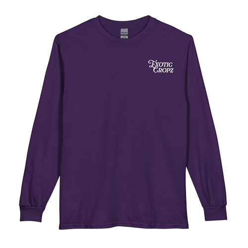 Exotic Cropz Cotton Long Sleeve Tee