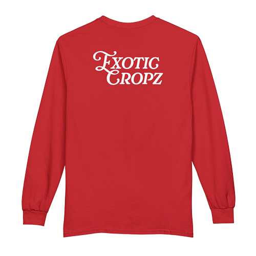 Exotic Cropz Cotton Long Sleeve Tee