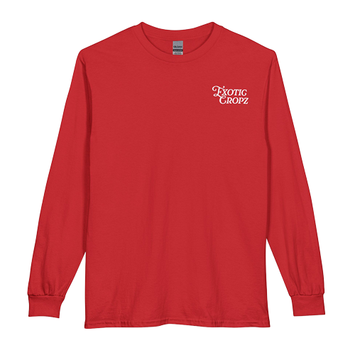 Exotic Cropz Cotton Long Sleeve Tee