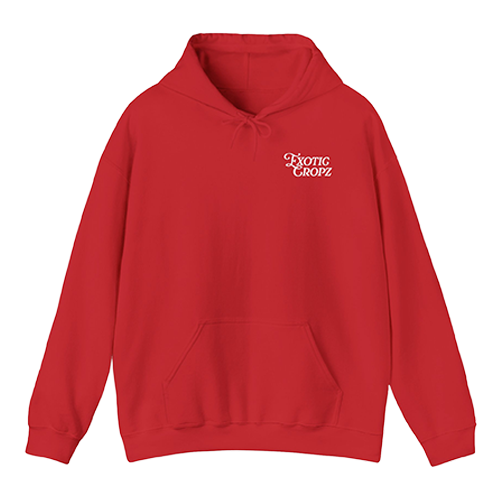 Exotic Cropz Pocket Logo Hoodie