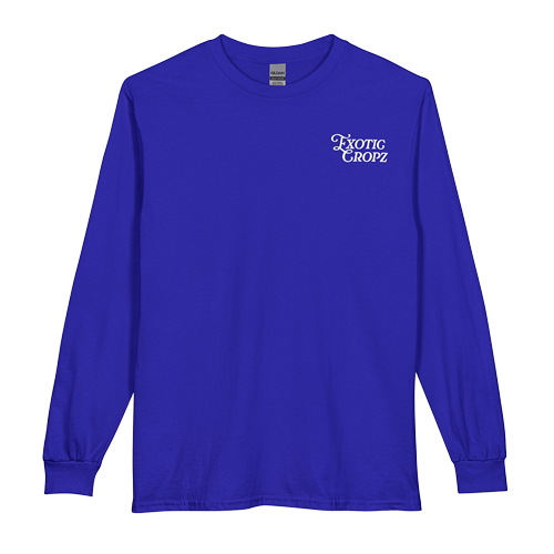 Exotic Cropz Cotton Long Sleeve Tee