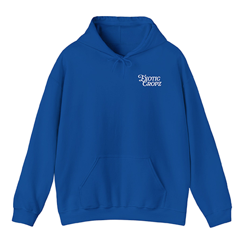 Exotic Cropz Pocket Logo Hoodie