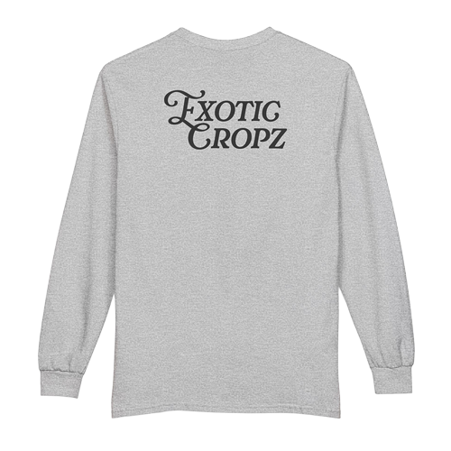 Exotic Cropz Cotton Long Sleeve Tee