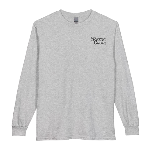 Exotic Cropz Cotton Long Sleeve Tee