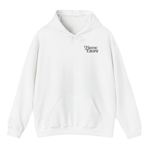Exotic Cropz Pocket Logo Hoodie