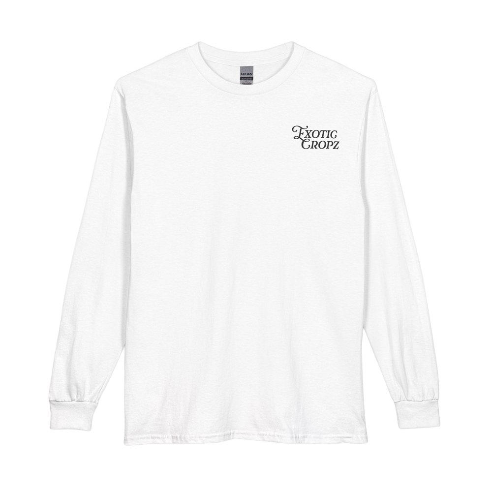 Exotic Cropz Cotton Long Sleeve Tee